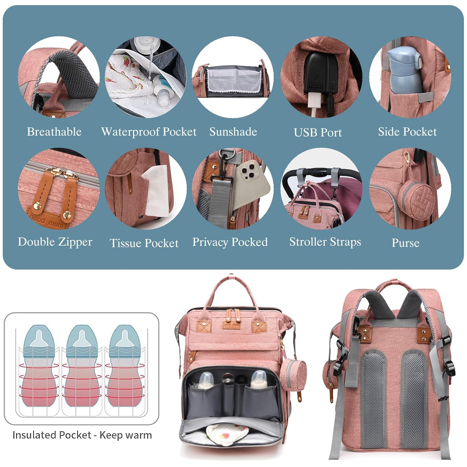 Baby Foldable Backpack