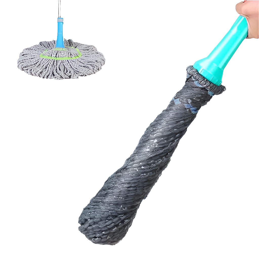 Magic Squeezing Mop – Self-Wringing 360° Rotating Floor Cleaner