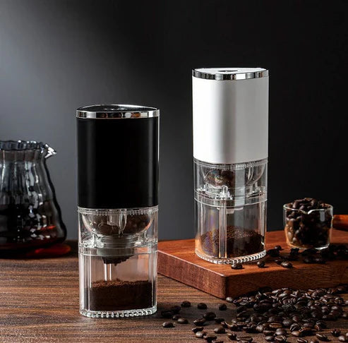 Automatic Coffee Bean Grinder – Precision Ceramic Burr, USB Charging