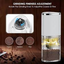 Automatic Coffee Bean Grinder – Precision Ceramic Burr, USB Charging