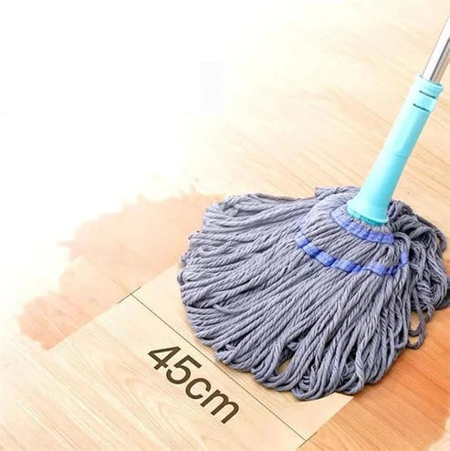 Magic Squeezing Mop – Self-Wringing 360° Rotating Floor Cleaner