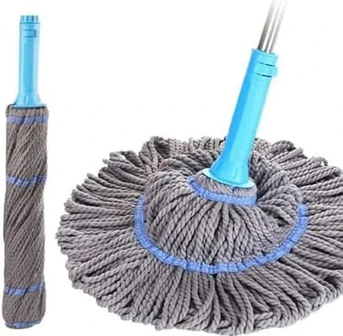 Magic Squeezing Mop – Self-Wringing 360° Rotating Floor Cleaner