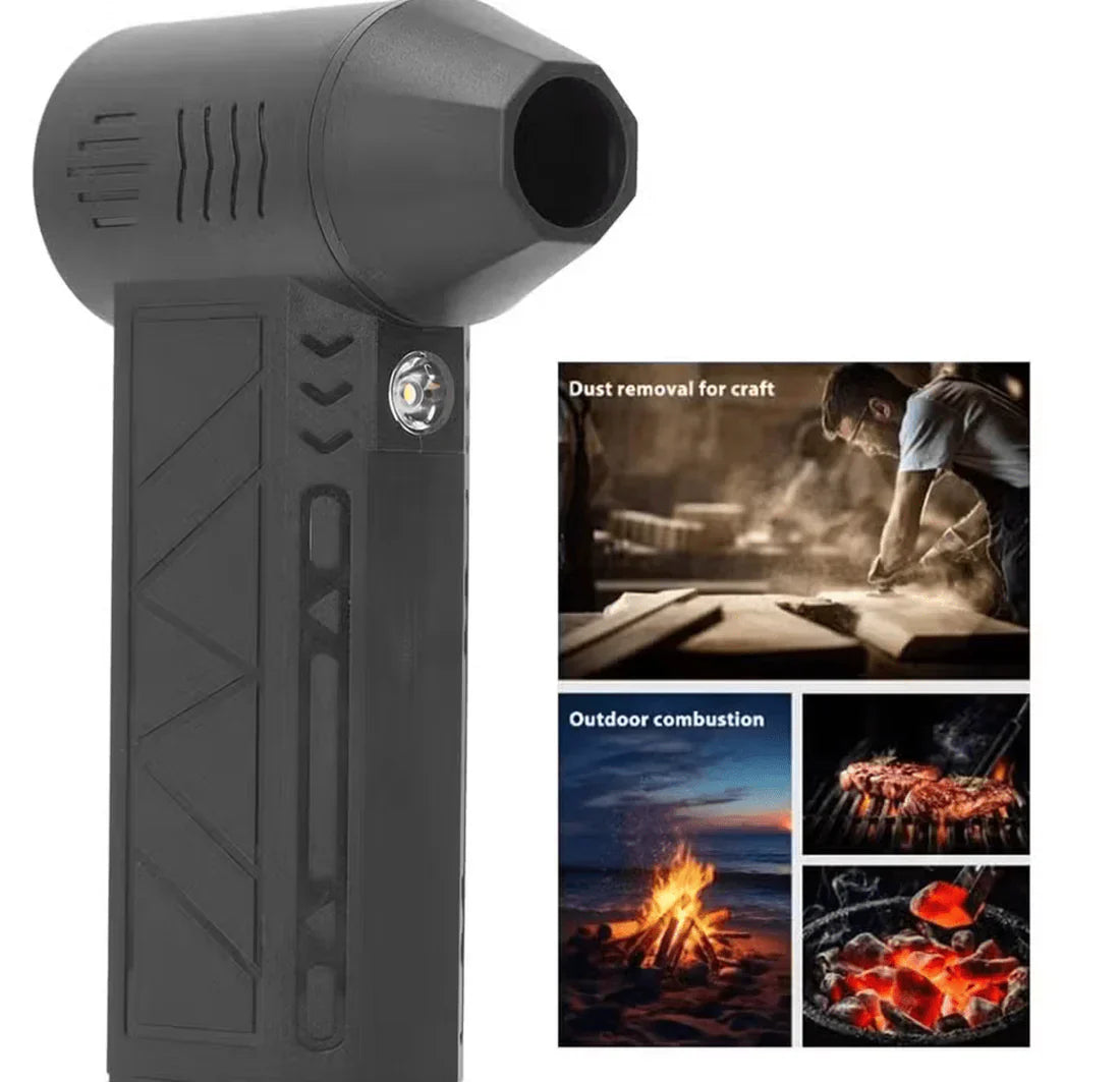 Mini Jet Fan Blower – Portable USB Rechargeable Air Blower