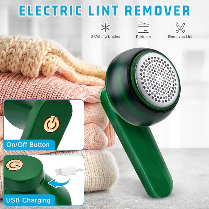 Rechargeable Lint Remover – Make Your Clothes & Furniture Look Brand New!
