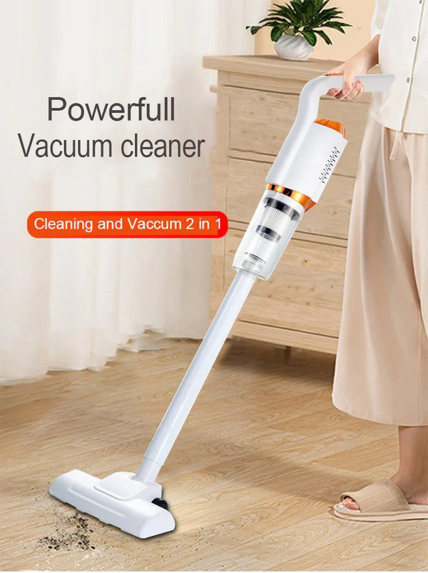 3-in-1 Wireless Vacuum Cleaner with LED Light – 7500PA Strong Suction for Home & Car Cleaning