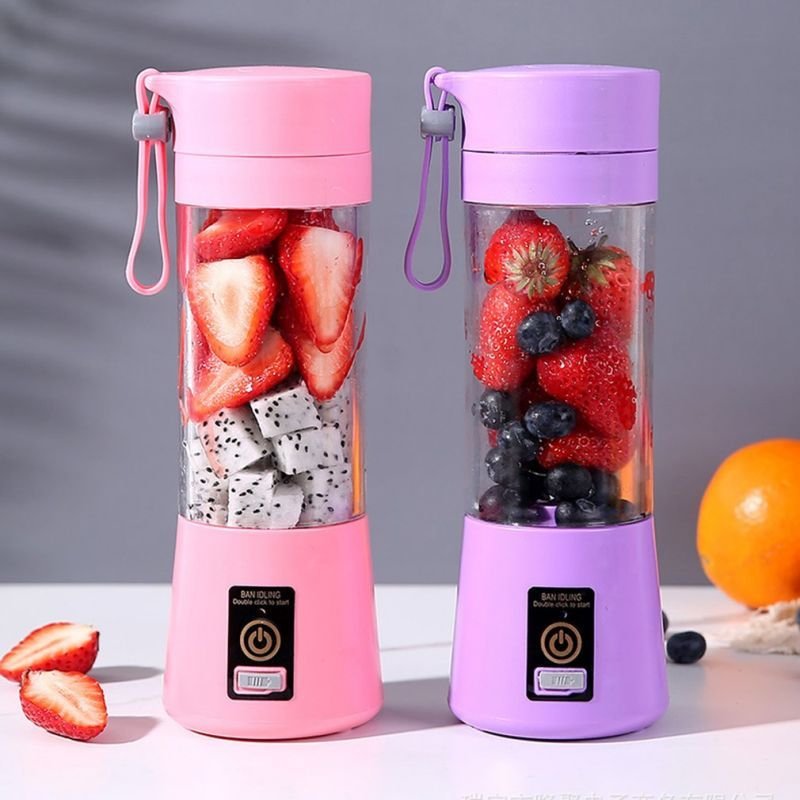 Portable Juicer Blender – USB Rechargeable Smoothie & Shake Maker