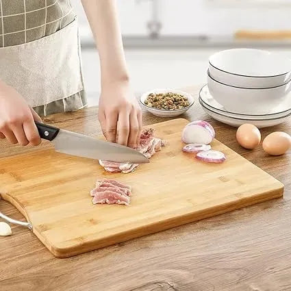 Premium Wood Chopping Board – Durable, Knife-Friendly & Multipurpose Cutting Board