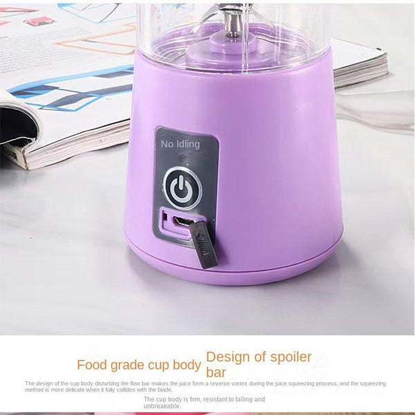 Portable Juicer Blender – USB Rechargeable Smoothie & Shake Maker