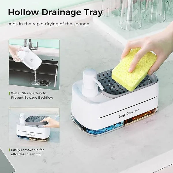 Bathroom Soap Dispenser Set – Elegant Dish & Hand Soap Pump Bottles 🧴✨