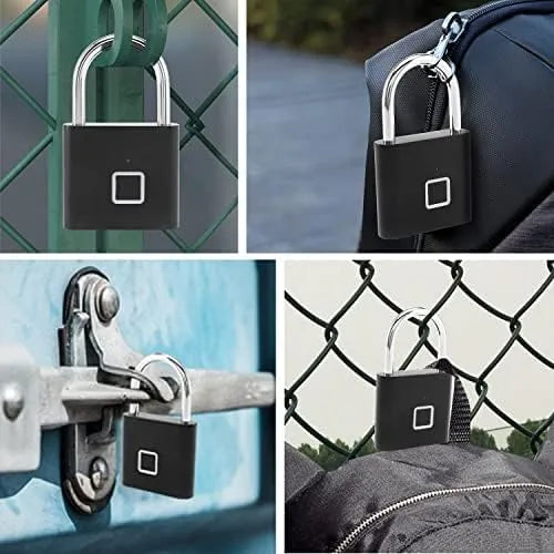 Fingerprint Padlock – Smart Biometric Lock with USB-C Charging, Multiple Users & Long Battery Life
