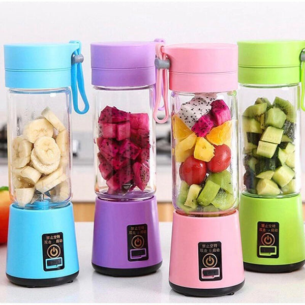 Portable Juicer Blender – USB Rechargeable Smoothie & Shake Maker