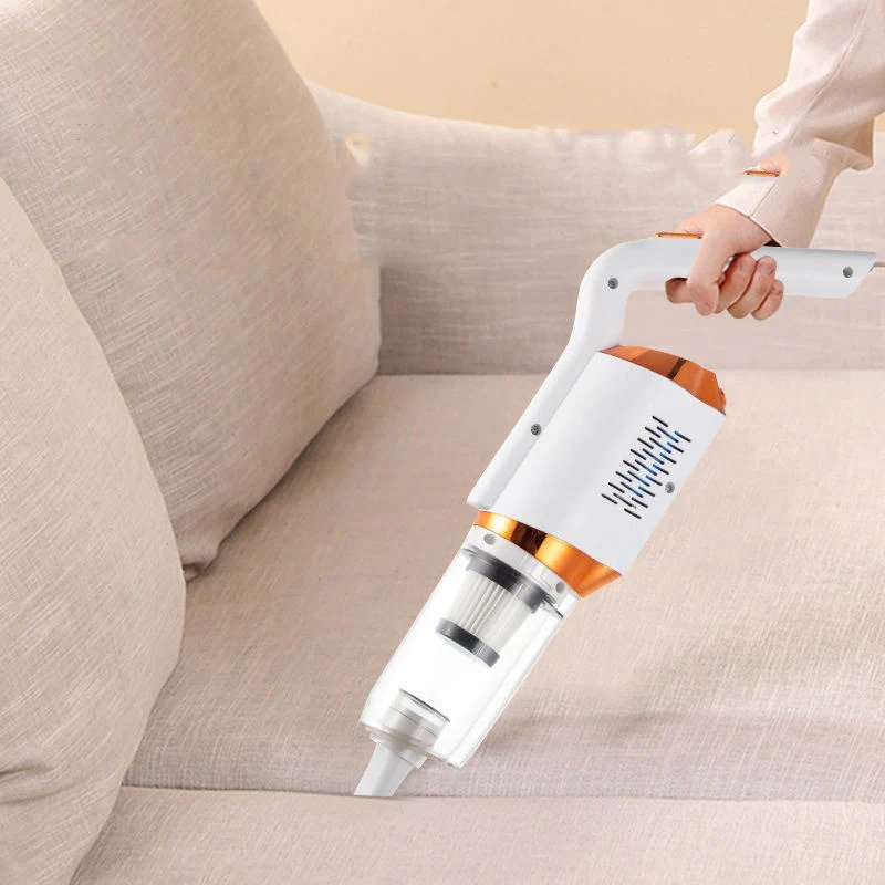 3-in-1 Wireless Vacuum Cleaner with LED Light – 7500PA Strong Suction for Home & Car Cleaning