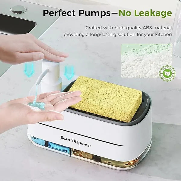 Bathroom Soap Dispenser Set – Elegant Dish & Hand Soap Pump Bottles 🧴✨