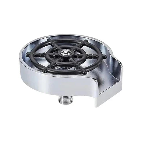 🚰 Automatic Cup Washer – 360° Sink Glass Rinser for Bottles &amp; Mugs