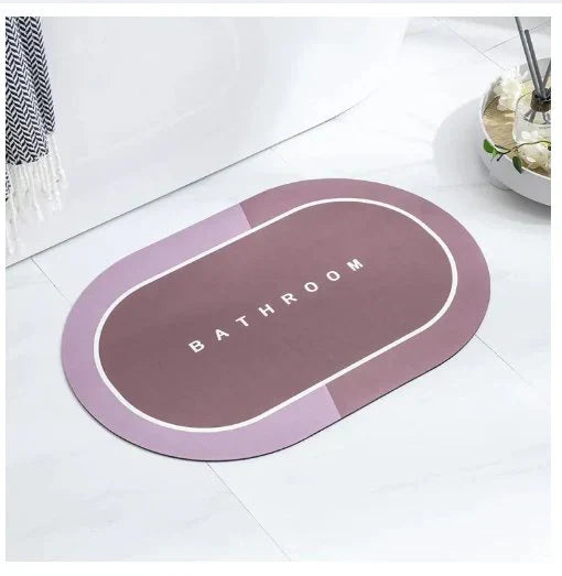 Super Absorbent Waterproof Bathroom Floor Mat – Quick Dry & Non-Slip
